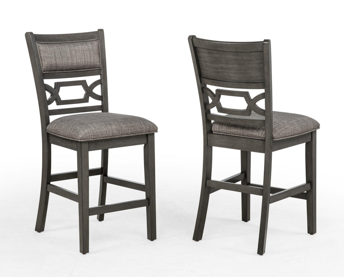 Bruno Grey Round Dining Set