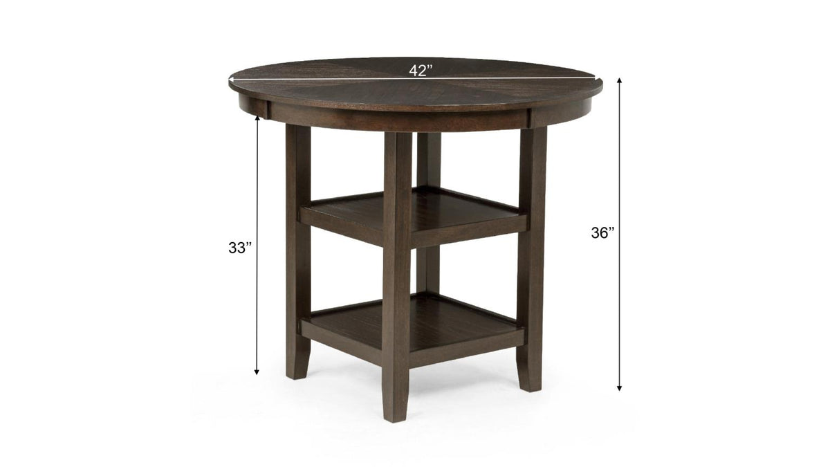 Bruno Grey Round Dining Set