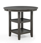 Bruno Grey Round Dining Set