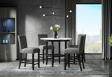 D40011 Bar Table + 4 D1622 Bar Stools