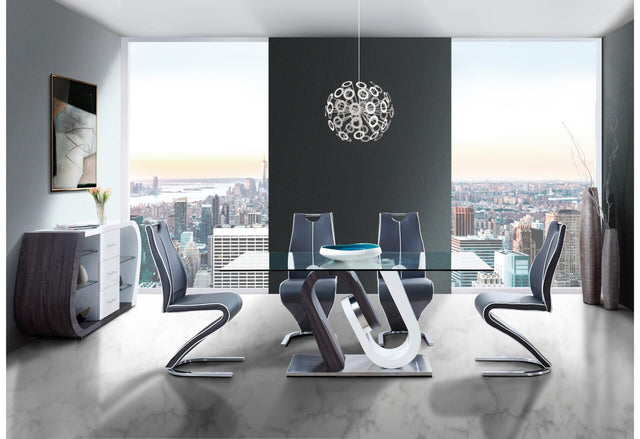 D4127N Dining Table +4 D4127N Dining Chairs
