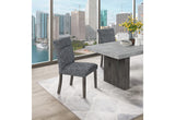 D2410 Dining Table + 6 D86DC Dining Chair