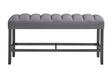 D895 Grey Bar Bench