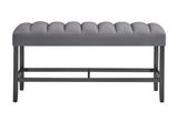 D895 Grey Bar Bench