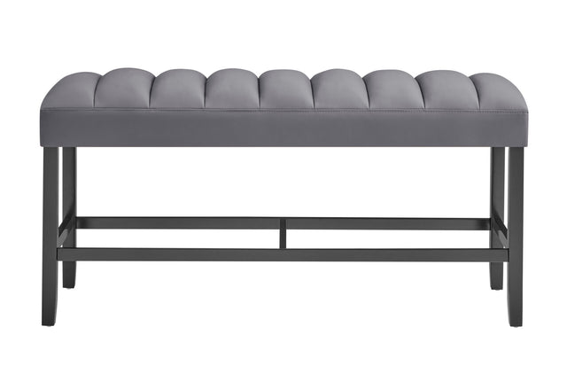 D895 Grey Bar Bench