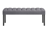 D895 Grey Dining Bench