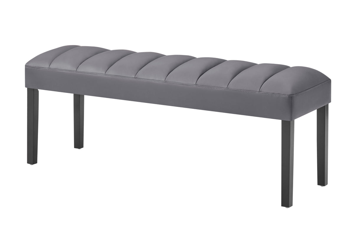 D895 Grey Dining Bench
