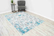 Oxford Area Rug E1002 Turquoise