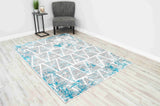 Oxford Area Rug E1002 Turquoise