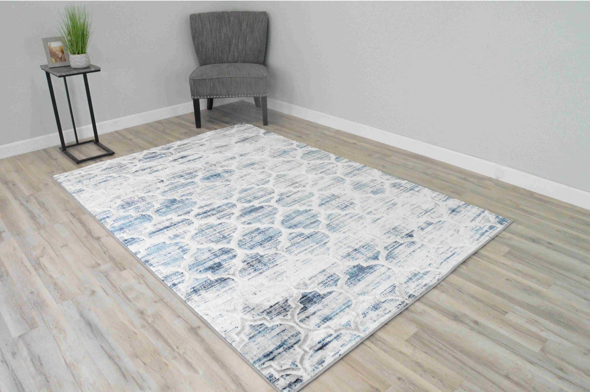 Davinci Area Rug E1010 Blue