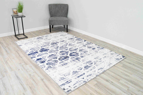 Davinci Area Rug E1010 Navy