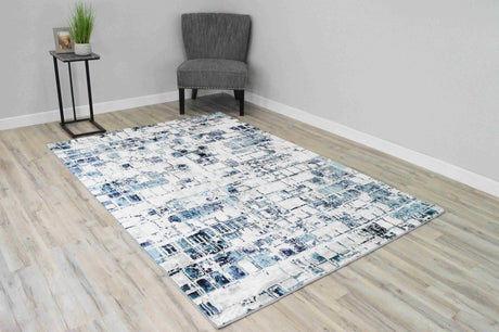 Davinci Area Rug E1036 Blue