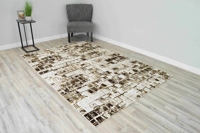 Davinci Area Rug E1036 Brown