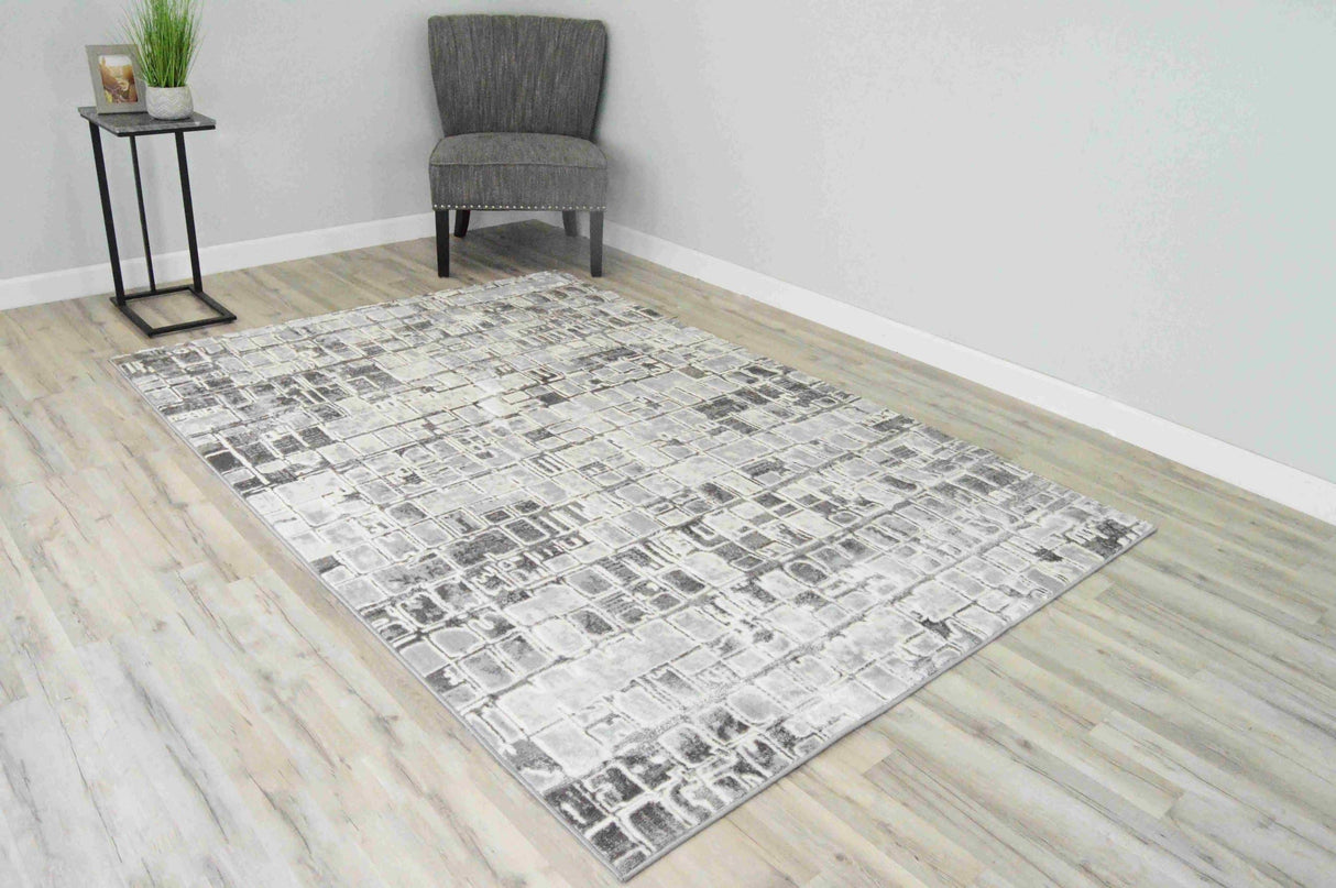 Oxford Area Rug E1036 Grey