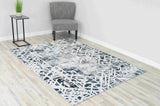 Davinci Area Rug E1058 Blue