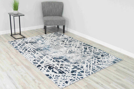 Davinci Area Rug E1058 Blue