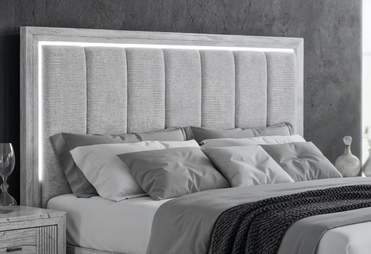 Elsie Grey Queen Bed Group