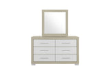 Emma Natural/White Dresser