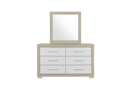 Emma Natural/White Dresser