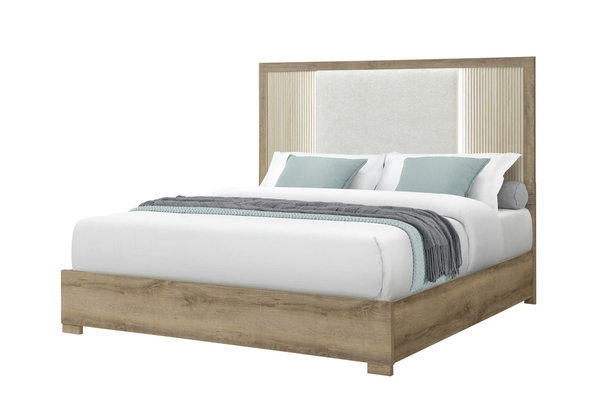 Gabriel Brown Queen Bed