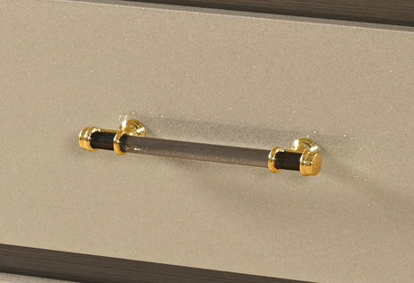 Genesis Gold Nightstand with LED