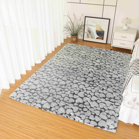 Vibe Shaggy Rug Hearts