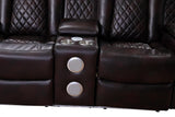 Jett Brown Loveseat