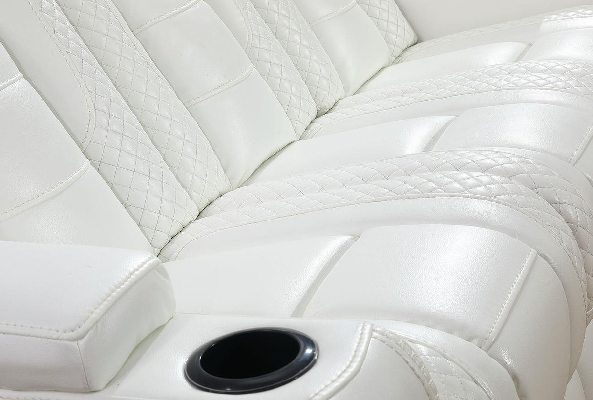 Knox White Sofa