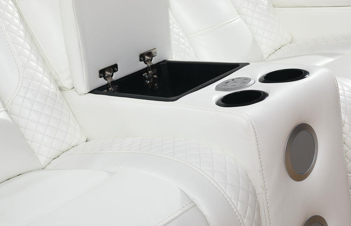 Knox White Sofa