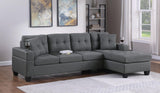 Ezra Grey Grey Sectional