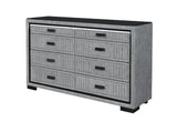 Isabella Grey Dresser with LED