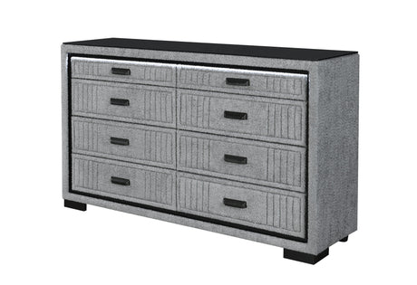 Isabella Grey Dresser with LED