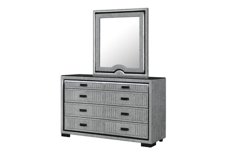 Isabella Grey Mirror with LED