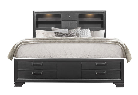 Jordyn Grey King Bed Group