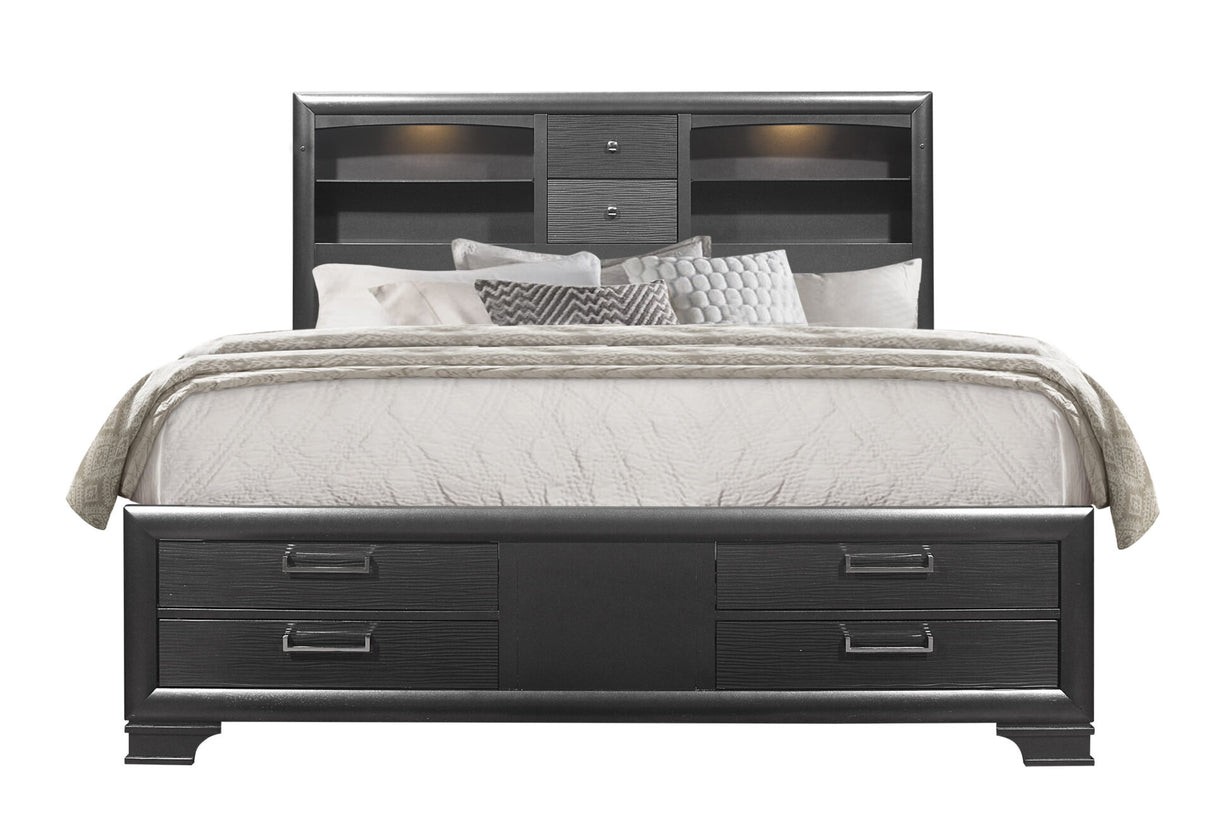 Jordyn Grey Full Bed Group