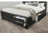 Jordyn Grey King Bed