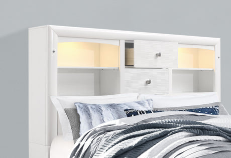 Jordyn White King Bed