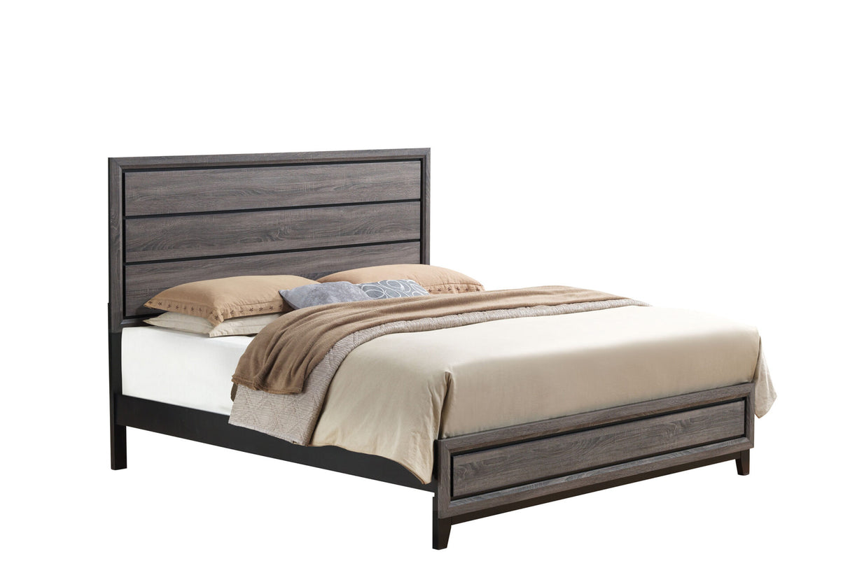 Kate Grey King Bed Group