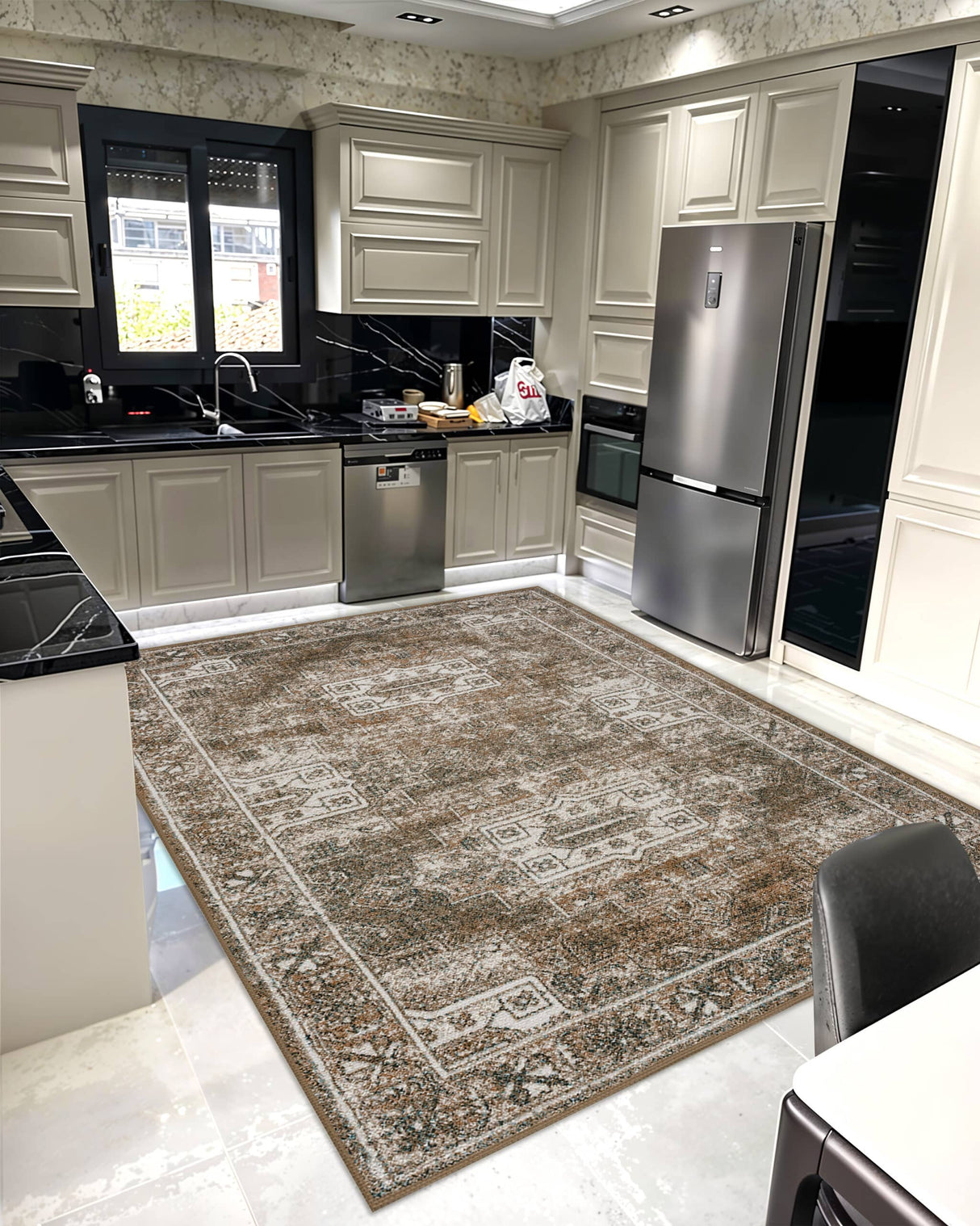 K&D Area Rug 12007