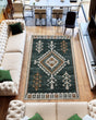K&D Area Rug 12009 Navy
