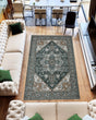 K&D Area Rug 12010 Navy
