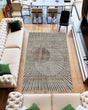 K&D Area Rug 12011 Grey