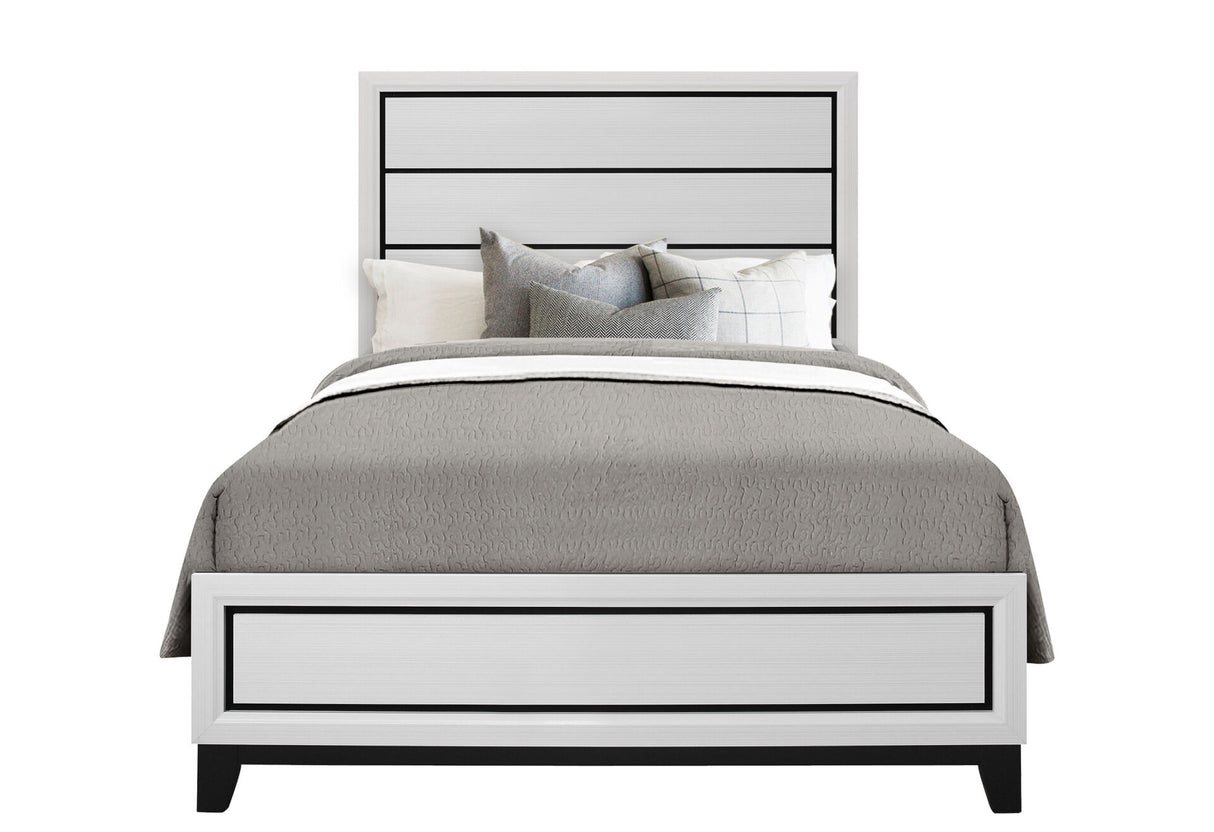 Kate White Full Bed Group