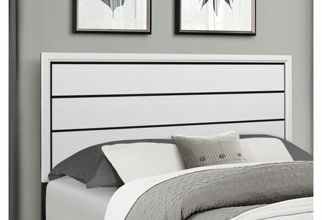Kate White King Bed