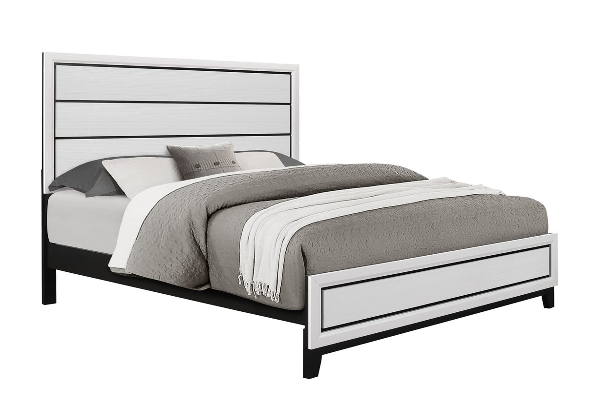 Kate White King Bed Group