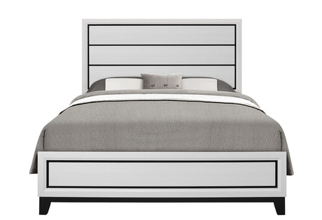 Kate White Queen Bed Group