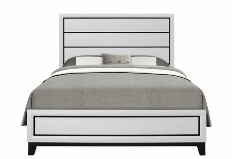 Kate White Queen Bed