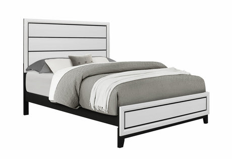 Kate White Queen Bed