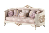 Dilan White 3-Piece (Sofa, Loveseat, Chair)