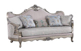 Emma Silver 4-Piece King Bedroom Set - Silver